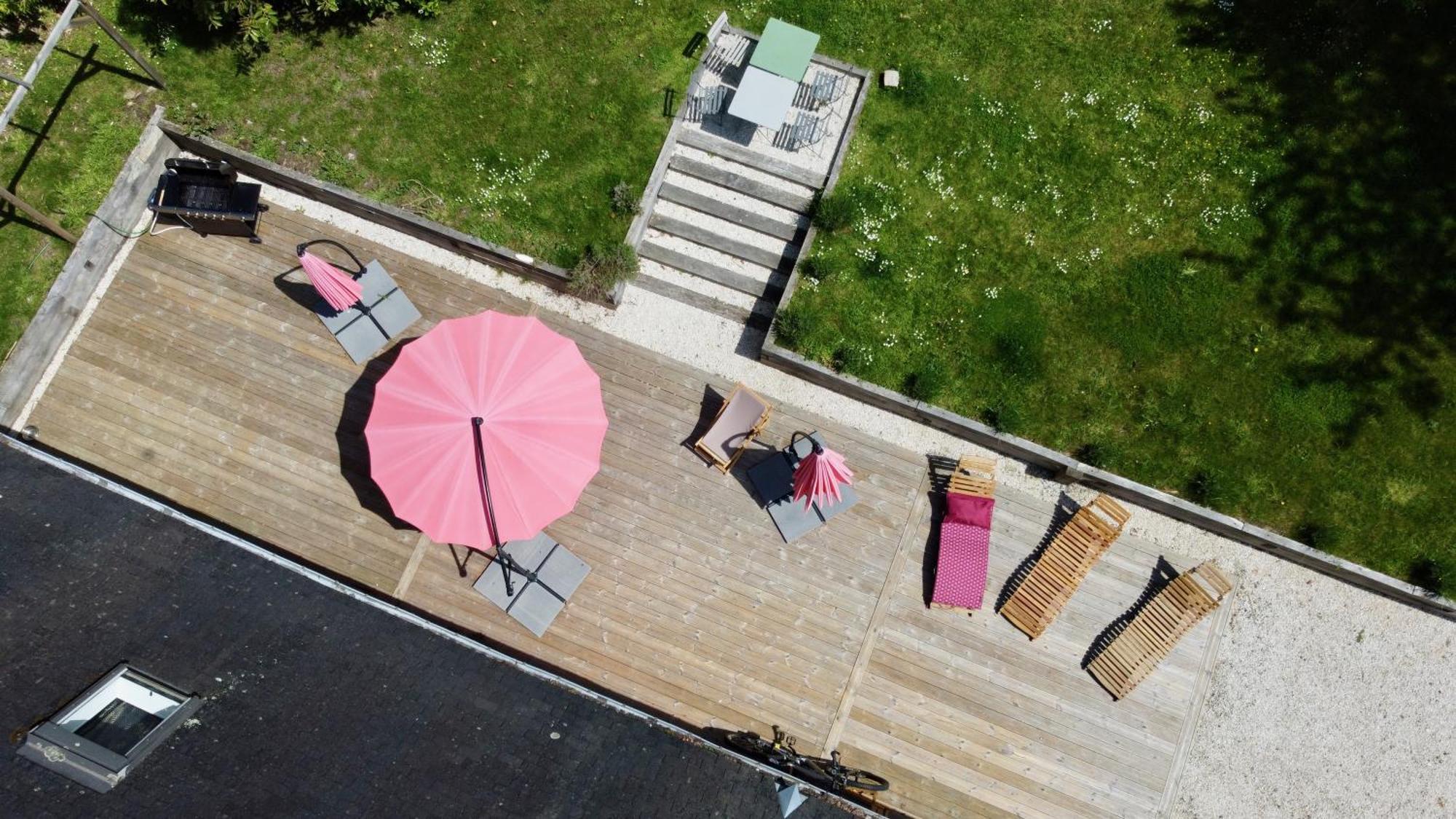 Rouge Cottage Gite 4 Etoiles Billard Gueutteville-les-Gres Exteriör bild